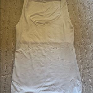 Zara white Sleeveless Tank Top